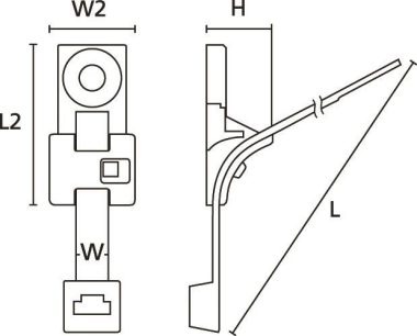 Hellermann T120RHDM8-PA46-GY (100) 