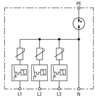 Dehn Überspannungsableiter  DG TT 20 340 