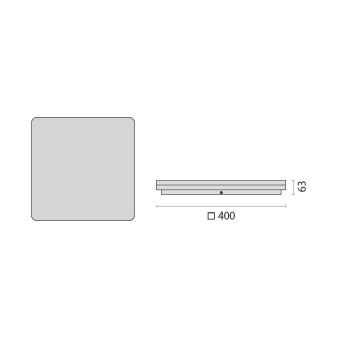 PIL LED-Wand-und Deckenleuchte   3105560 