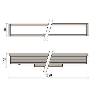PII TRACCIA 1500 ELL 54W 4000K    305337 