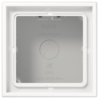 JG Ap-Kappe m.Rahmen 1-F        LS581AWW 