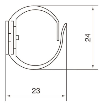 Hager Verdrahtungskanal flexibel   L2222 