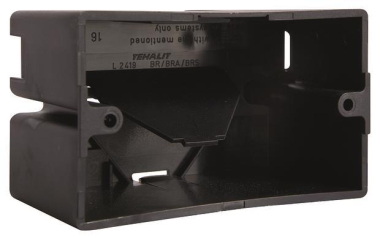 Hager Geräteeinbaudose         L2419SCHW 