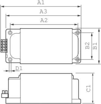 PHIL Vorschaltgerät BSN 1000 L78 