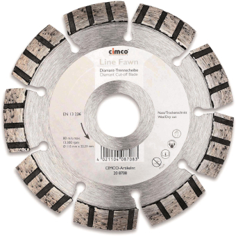 Cimco DTS Beton Sandstein 115mm   208708 