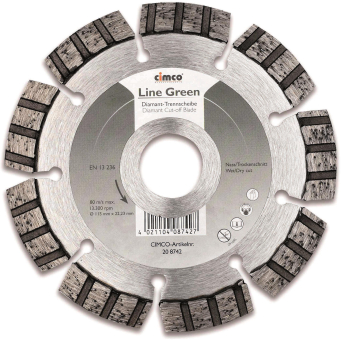 Cimco DTS Basalt Bordstein 115mm  208742 