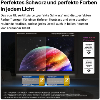 LG OLED77C68LA sw OLED-TV 