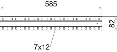 OBO SSLB 600 FS Stoßstellenleiste breit 