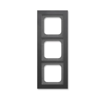 BJ Abdeckrahmen schwarz matt    1723-275 