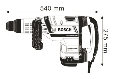 Bosch Schlaghammer GSH 7 VC m.SDS-max 