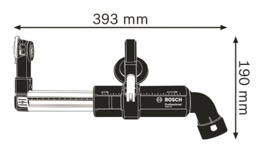 Bosch Absaugvorrichtung GDE 16 Plus 