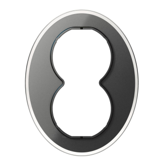 Elso Glasrahmen 2f f.Steckdose WDE011429 