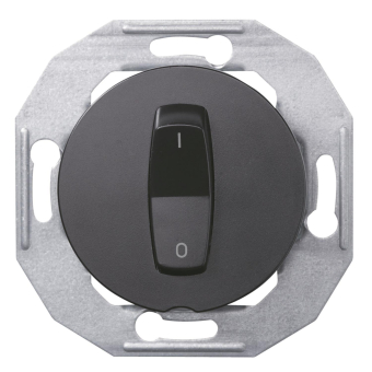 Elso Ausschalter 2 pol.m.ZP sw WDE011206 