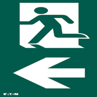 CEAG ETIQ V FLECHE GAUCHE       LUM10593 