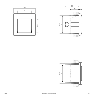 EVN LED-Wandanbauleuchte m.15LED 9150102 