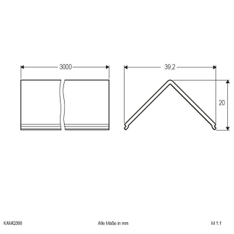 EVN Kunststoff-Abdeckung opal    KAMQ300 