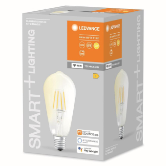 LEDV SMART+ WiFi Fil Edison dim 60 