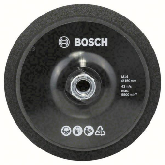 Bosch Stützteller M14 D150mm  2608612027 