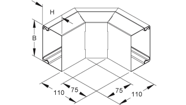 NIED Ausseneck 90 Grad      LUAD60.200E3 