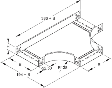 NIED T-Stück                   RTS60.200 