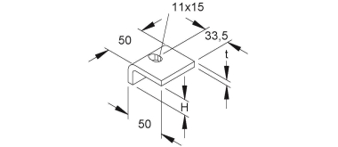 NIED Profilklemme HSK15ER      HSK 15 E3 