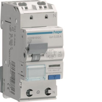 Hager Fehlerstrom-              ADH913QC 