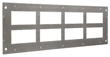 Hager Deckblech geschlitzt IP41  FZ884WF 