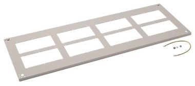 Hager Verschlussplatte geöffnet   FZ894D 