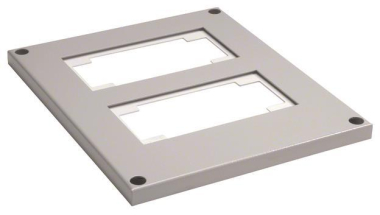 Hager Verschlussplatte geöffnet  FZ891SD 