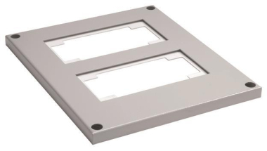 Hager Verschlussplatte geöffnet  FZ894SD 