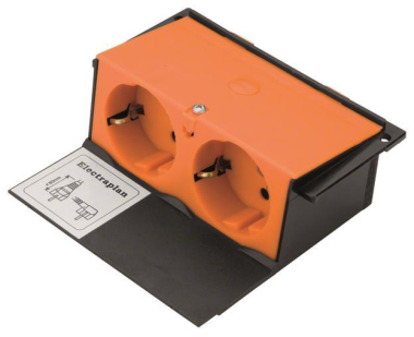 Hager Gerätebecher m.2fach     GBES22004 