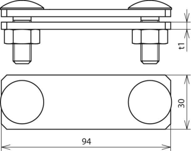 DEHN Sv-Klemme D=7-10MM/FI        308239 