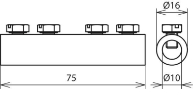 DEHN Verbindungsmuffe             385213 