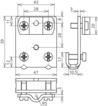 DEHN Falzklemme St/Tzn            365040 