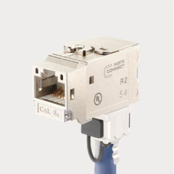 Metz Cat 6A Modul K 270° Jack   130B22-E 