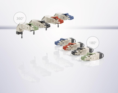 Metz 40GBit RJ45 field plug 130H405032-E 