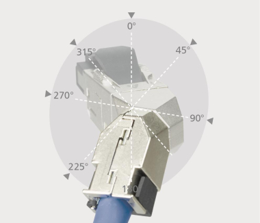 Metz RJ45 field plug pro    130E405042-E 