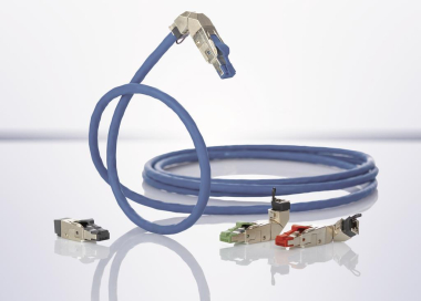 Metz 40GBit RJ45 field plug 130H405032-E 