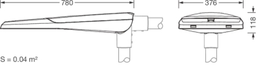 Siteco Streetlight 11 midi  5XC3B51F08LE 