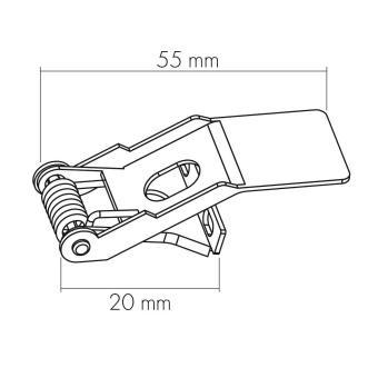 Nobile Einbaufeder 4er Set    1570990001 