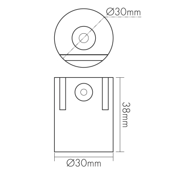 Nobile Wand-/Deckenmontage    1570990002 