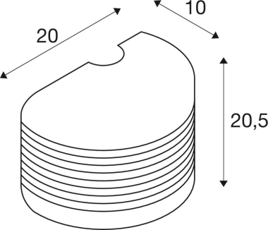 SLV Wandleuchte PANTILO ROPE     1007594 