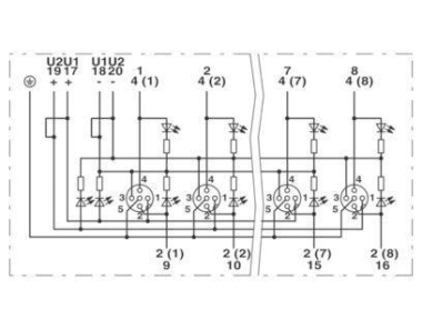 Phoenix 1516739     SACB-4/ 8-L-C GG SCO 