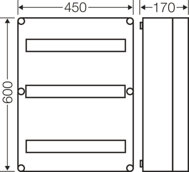 Hensel Mi-Automatengehäuse 54    Mi 1653 