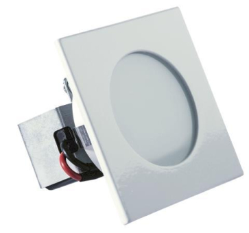 RUTEC Wandeinbau Lara eckig weiß 58381WW 