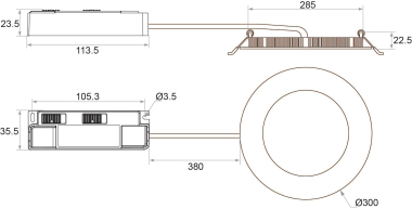 Rutec Slim-Downli. TALAN XL 16-24W 48503 