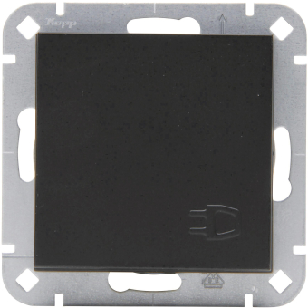 Kopp SCHUKO-Steckd. m. Klappd. 940150003 