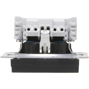 Kopp SCHUKO-Steckd. m. Klappd. 940150003 