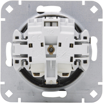 Kopp SCHUKO-Steckd. m. Klappd. 940150003 