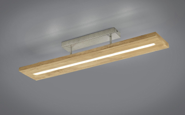 Trio Deckenleuchte BRAD/Holz   623710130 